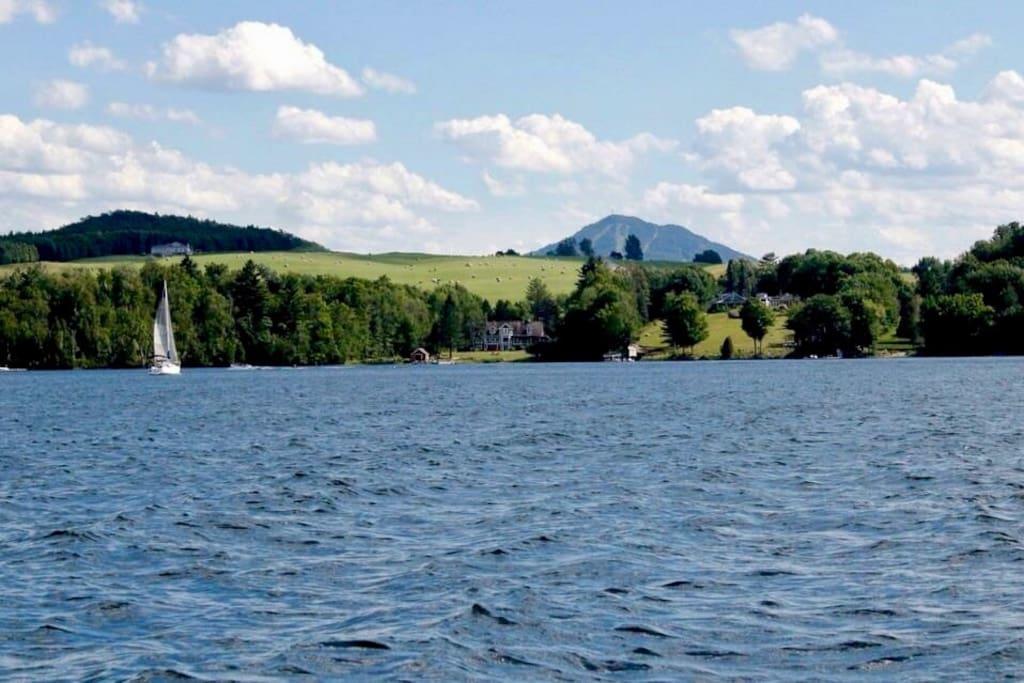 Magog Lovely Vacation Home Exterior foto